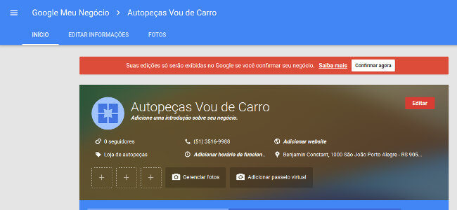 aparecer no google maps - passo 5