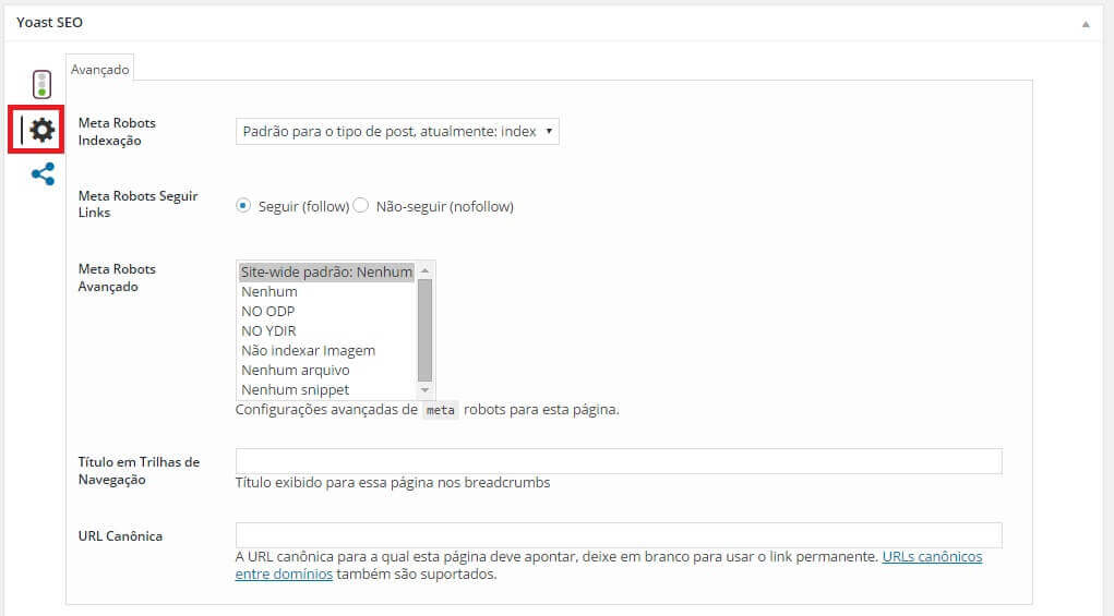 SEO avançado com SEO by Yoast