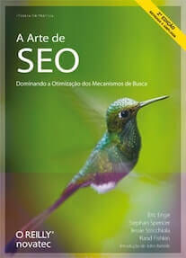 Capa do livro A Arte do SEO.