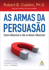 Capa do livro As Armas da Persuasão.