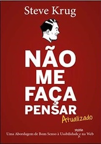 Capa do livro Não me Faça Pensar.