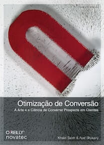 Capa do livro Otimização de Conversão.