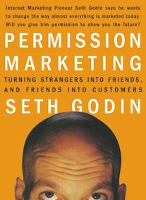 Capa do livro Permission Marketing.