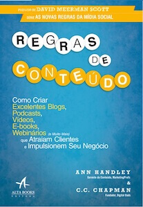 Capa do livro Regras de Conteúdo.