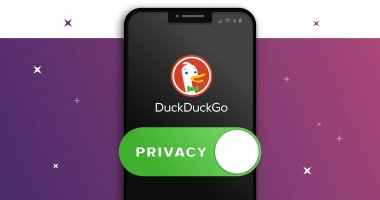 Ilustração do aplicativo do DuckDuckGo