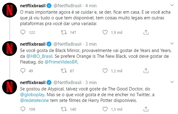 Exemplo de storytelling da NetFlix