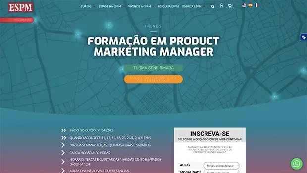 Curso de Product Marketing Manager da ESPM