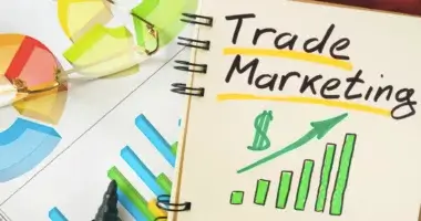Caderno escrito Trade Marketing