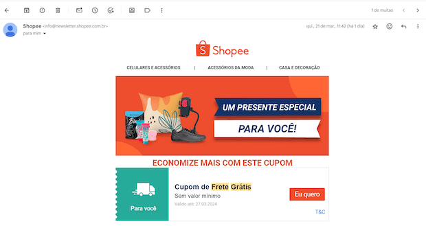 Envie e-mail marketing